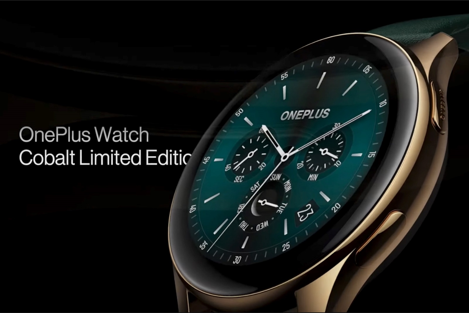 Cobalt alloy model of OnePlus Watch / OnePlus Watch