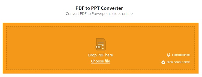Convert PDF to PowerPoint with SmallPDF - 2