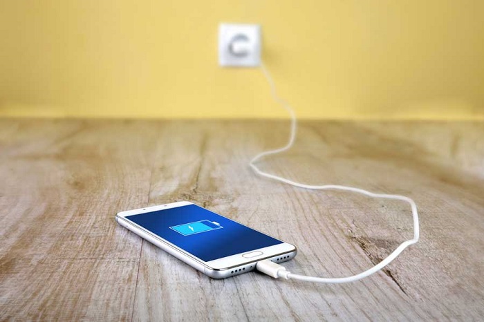 Do not connect your phone to the charger from night to morning