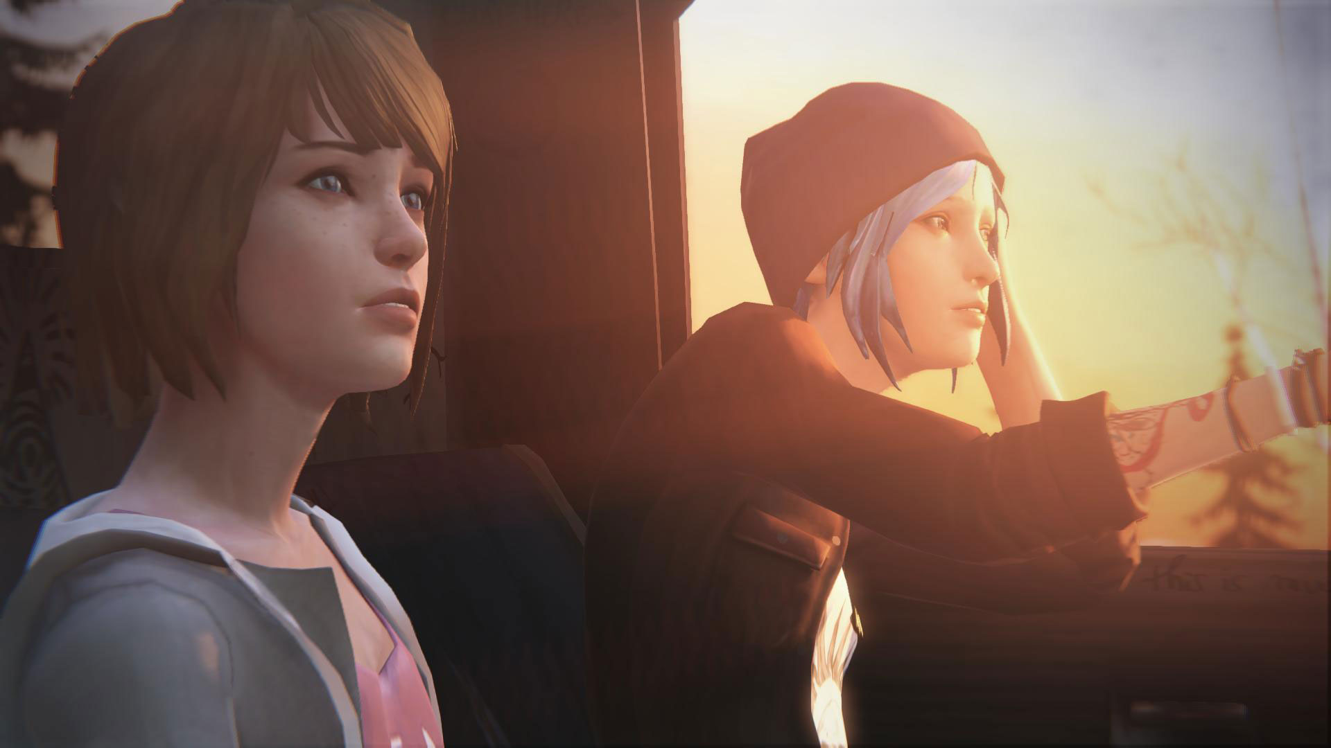 Max and Chloe in Life is Strange