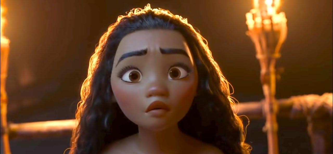 Moana is surprised
