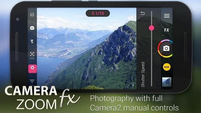 The best Android camera software - Camera ZOOM FX