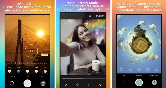 The best Android camera software - Pixtica