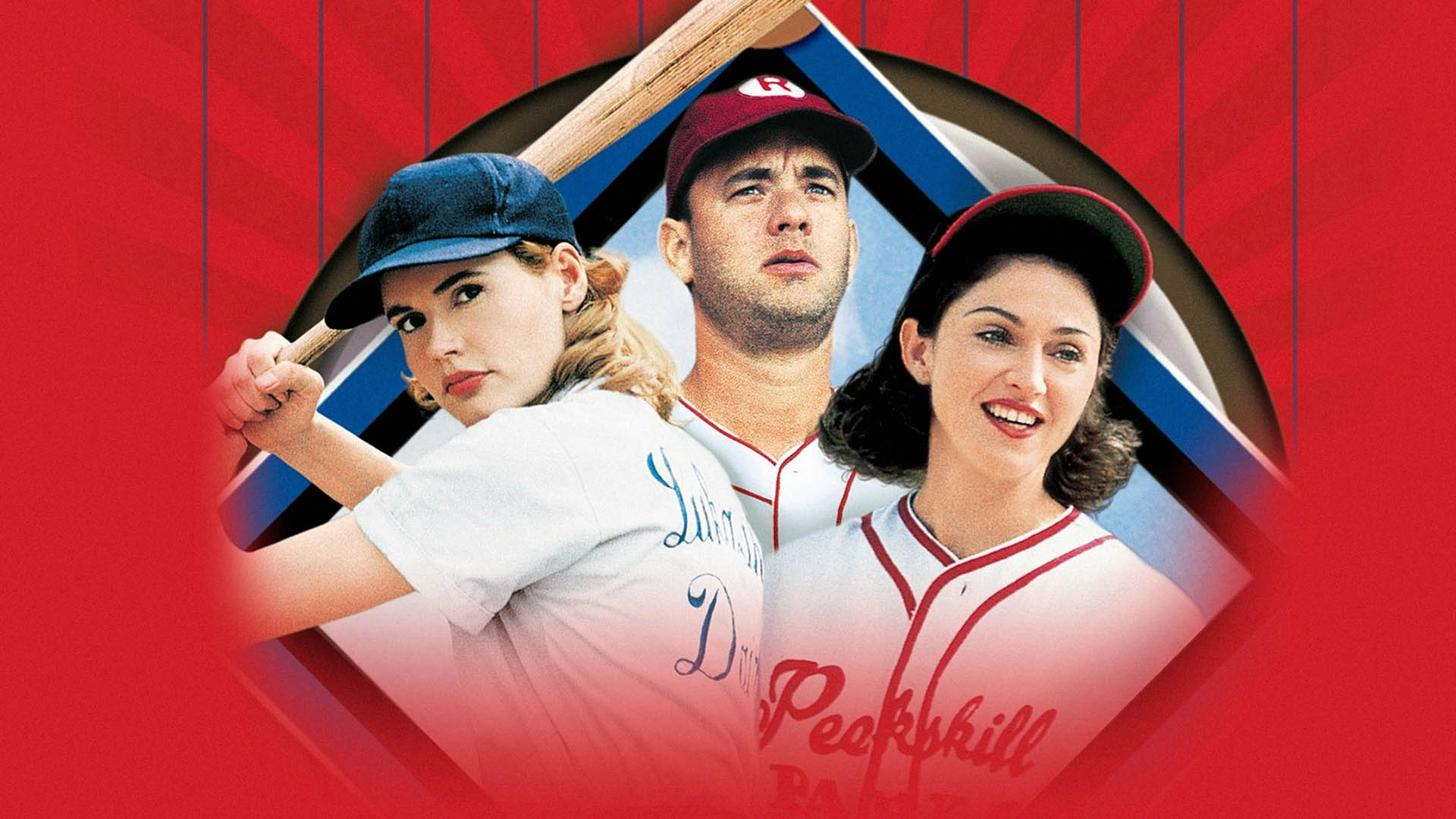 The main characters of the movie A League of Their Own