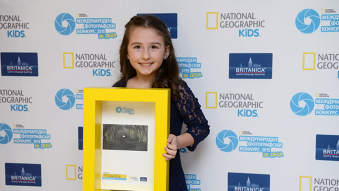 The presence of creative children's photographers in the National Geographic photography competition