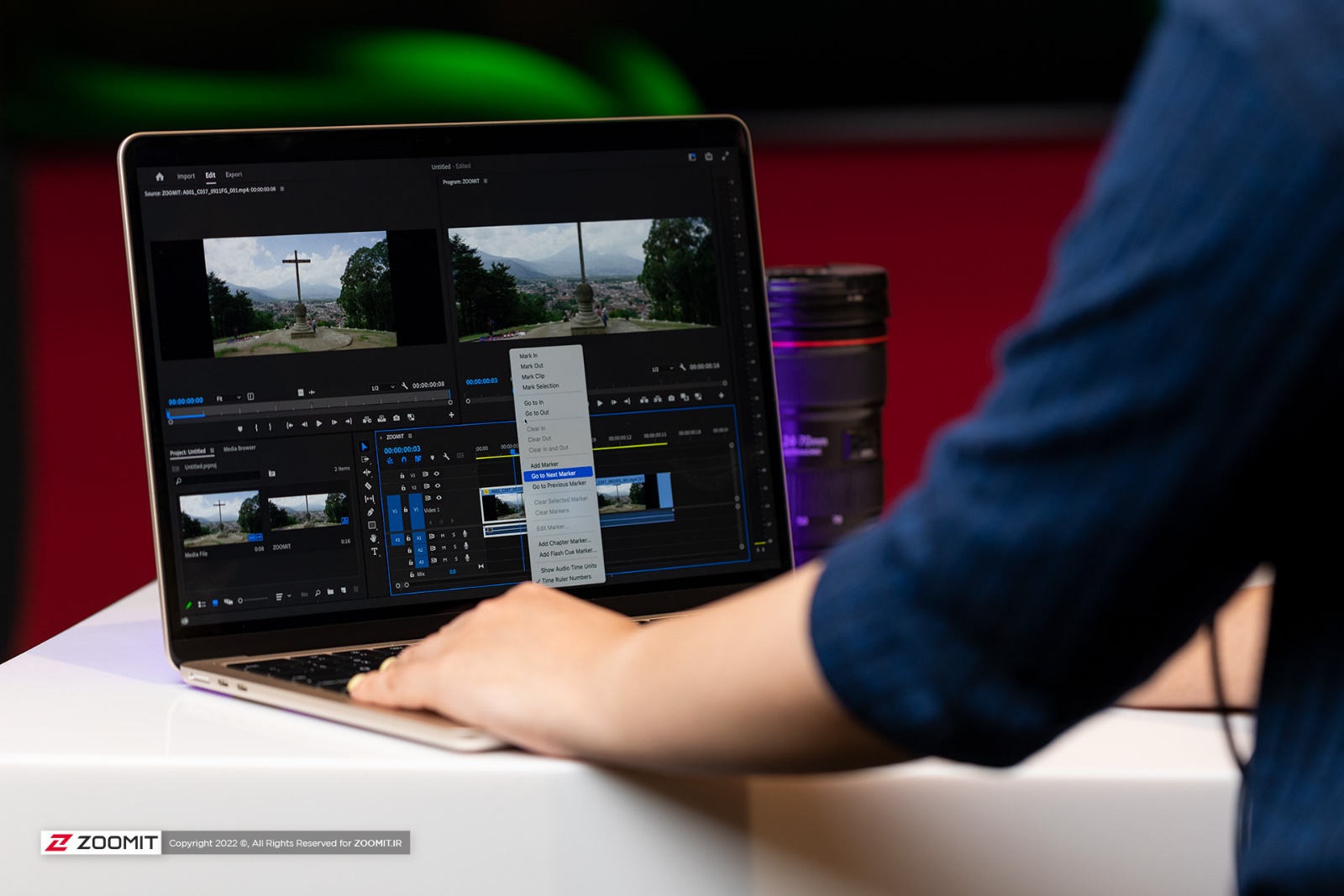 Video editing with MacBook Air M2