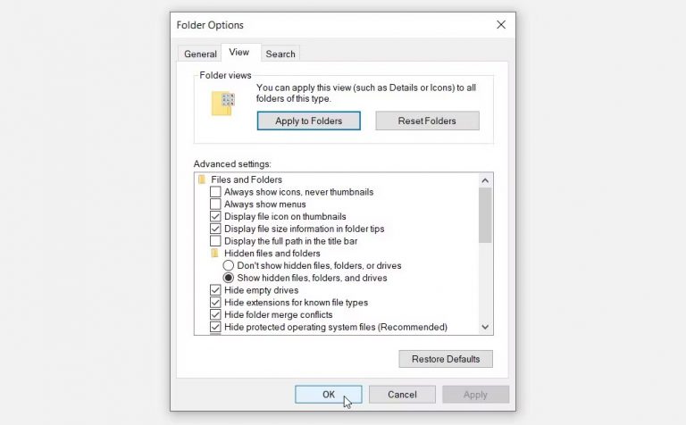 10 Ways To Open The Windows 10 Folder Options Ded9