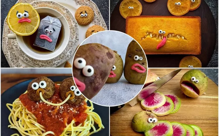 Art Of Food Decoration; Creative Performance With Food