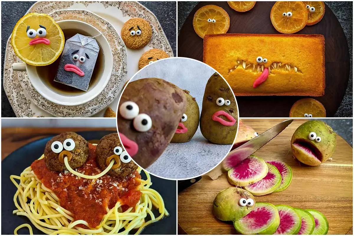 Art Of Food Decoration; Creative Performance With Food