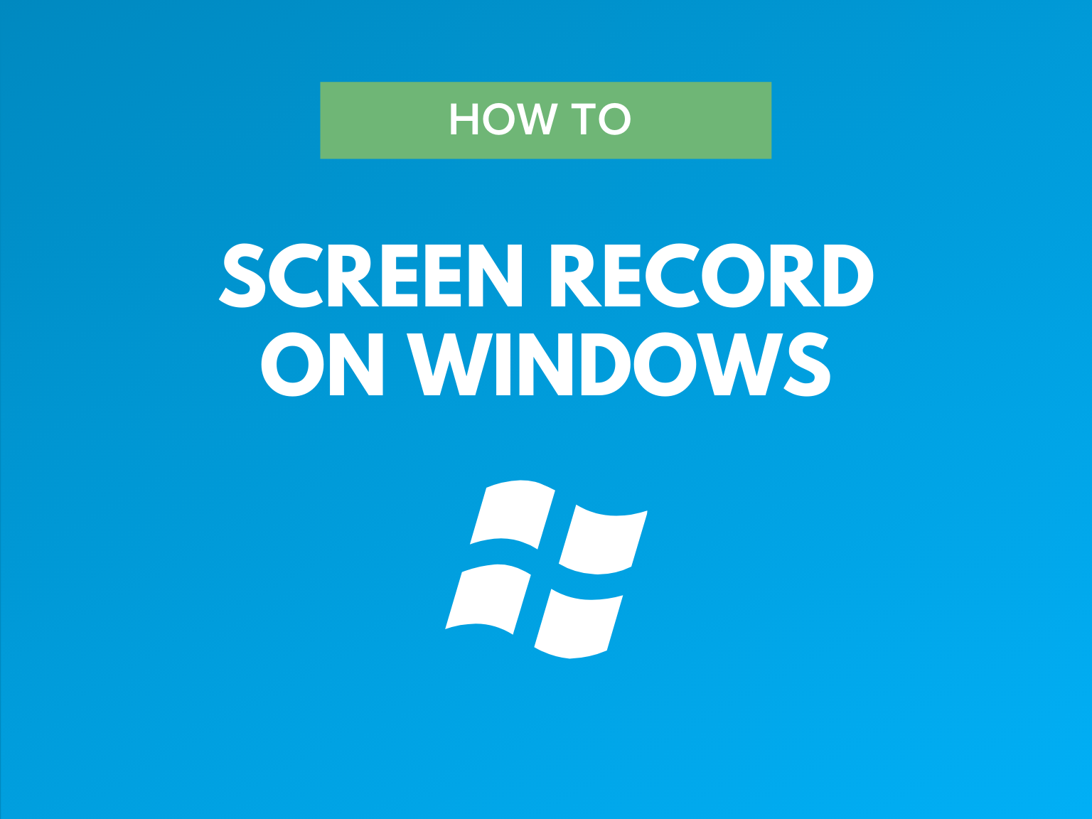 Windows Screen Recorder