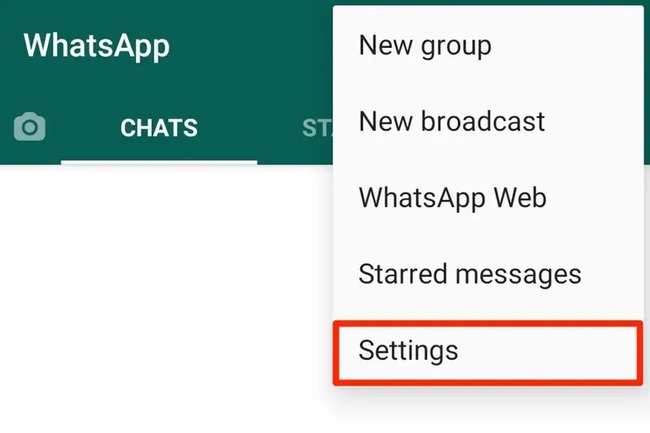 Block in WhatsApp Business