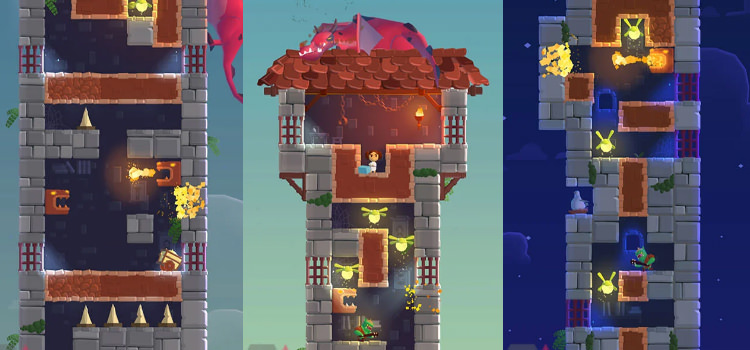 Escape from the tower with the princess in Once Upon a Tower