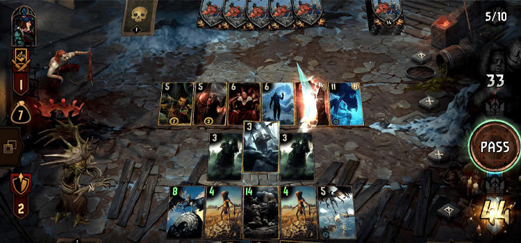 Witcher card game named Gaunt
