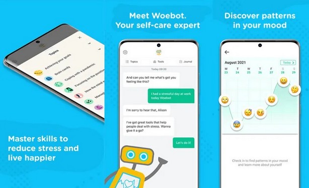 Woebot health care app