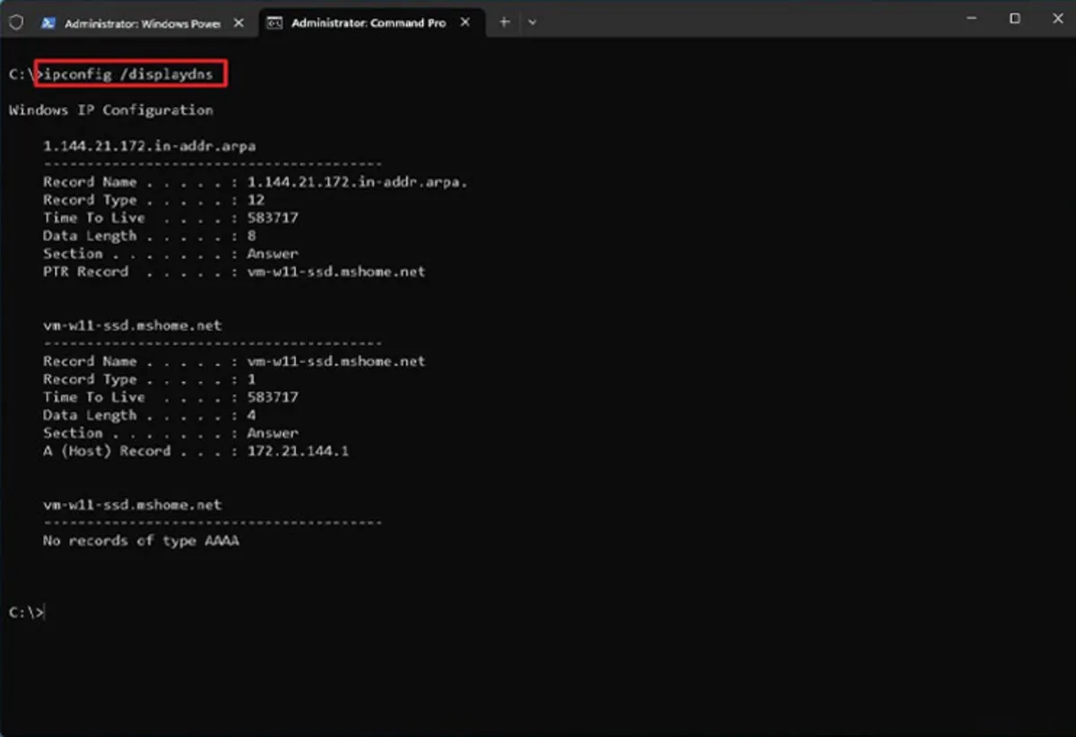 DNS-Cache