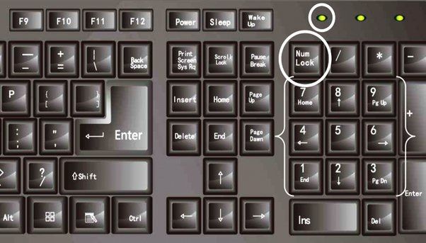 The reason for the computer keyboard not working