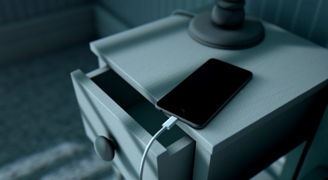 What happens if the phone is charging overnight?