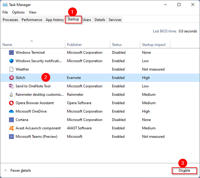 Prevent programs from running in the background of Windows 11