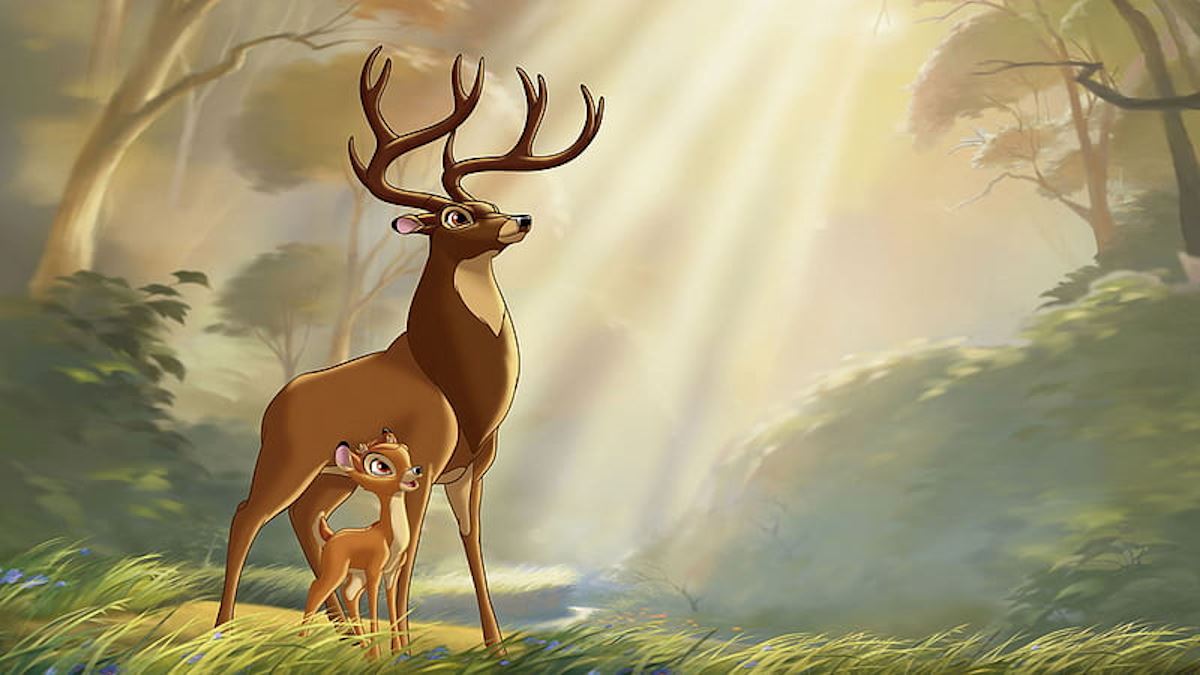 A picture of Bambi animation
