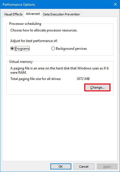 Increase cpu power in Windows 10