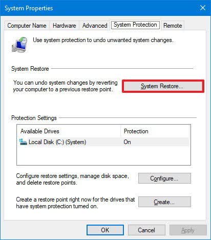 Increase the speed of Windows 10