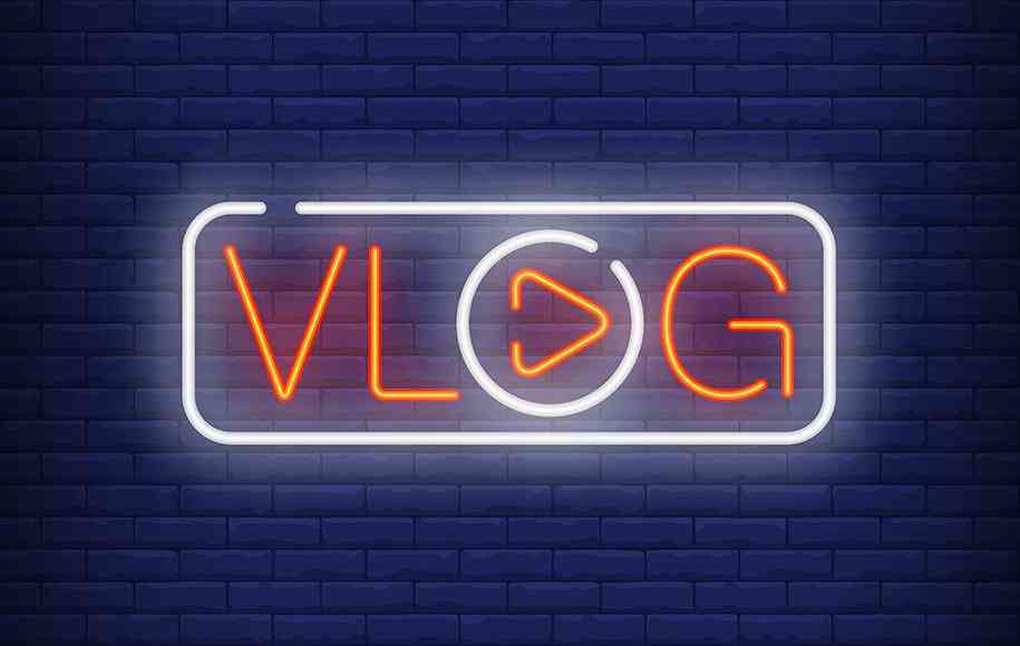 record a Vlog