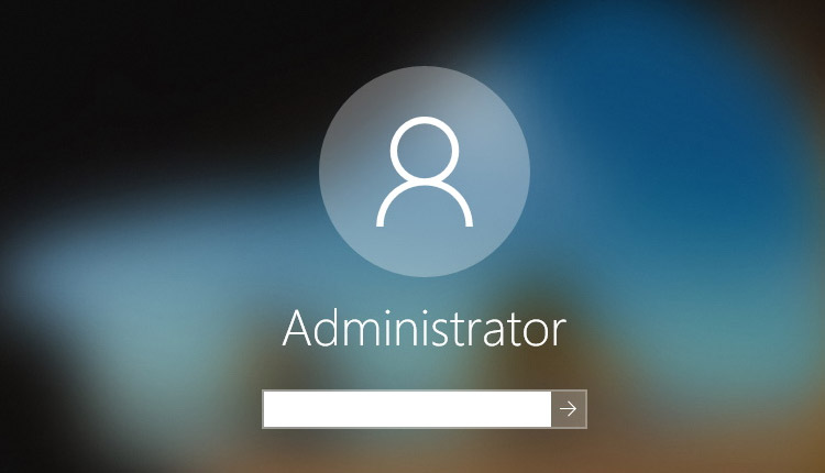 Deleting the administrator account in Windows 10