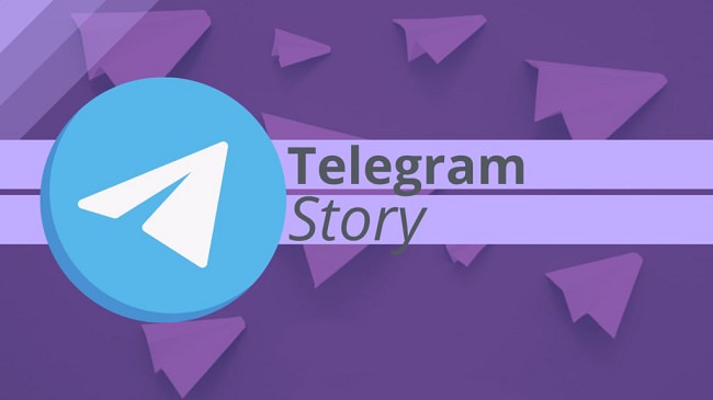 Teaching how to place a Telegram story