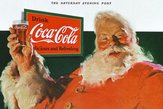 Santa Claus and Coca-Cola