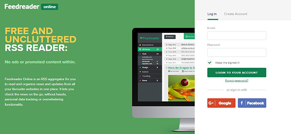 Feedreader Online