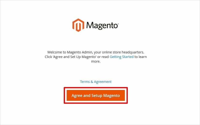 Installing Magento on the host