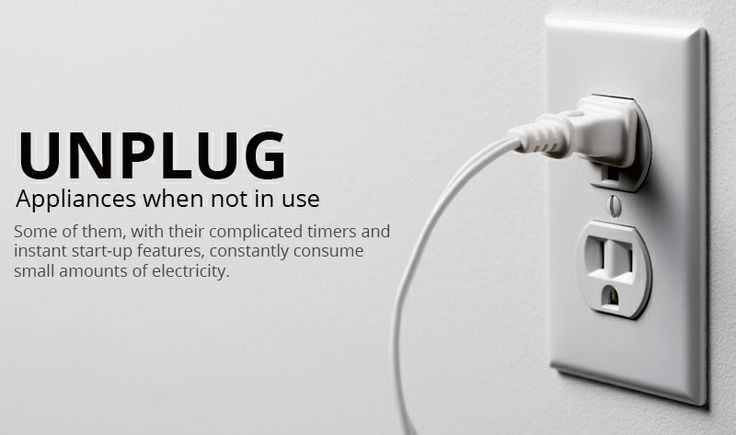 Unplug Your Computer Overnight