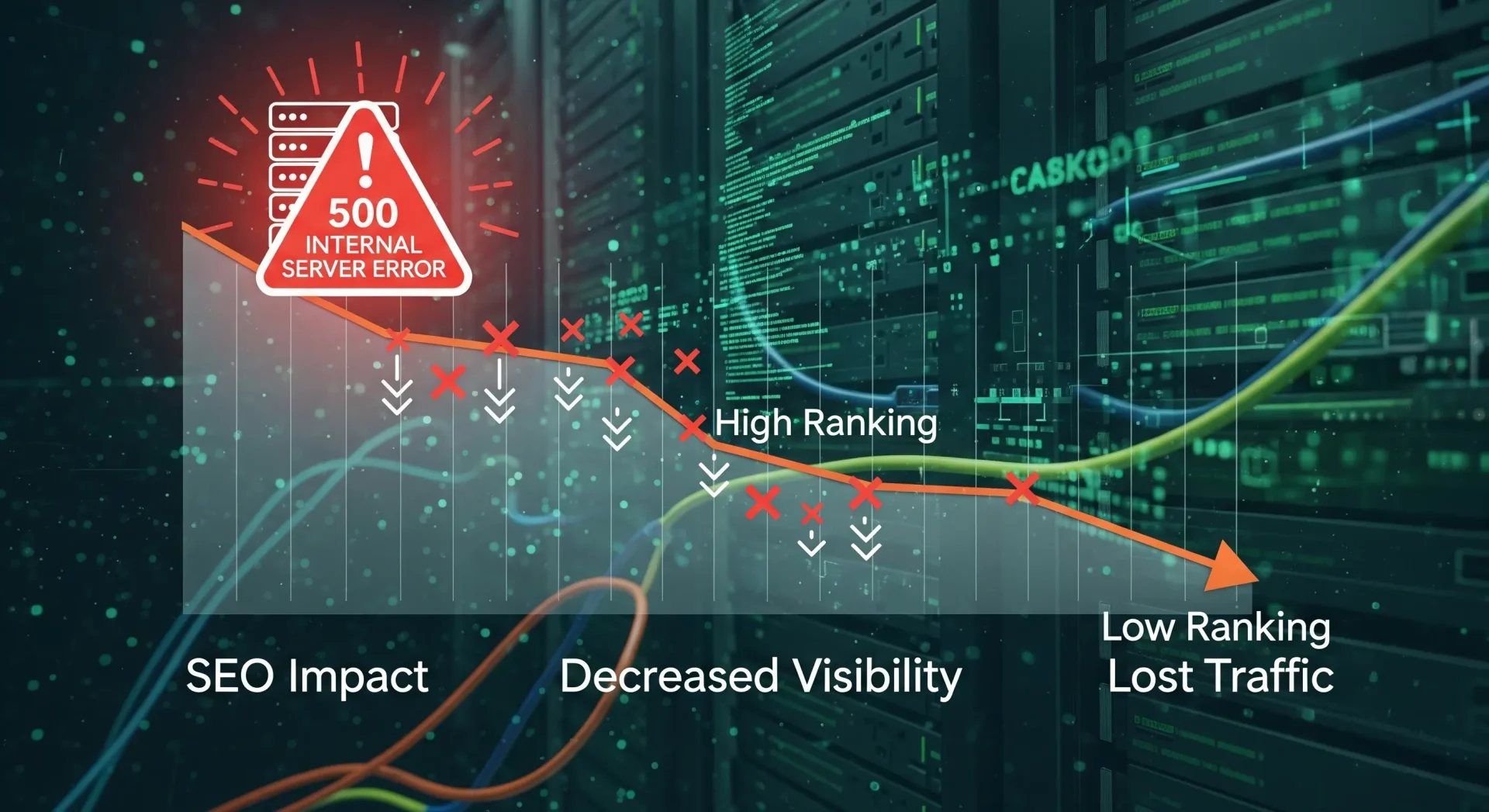 The Impact of Server Errors on SEO